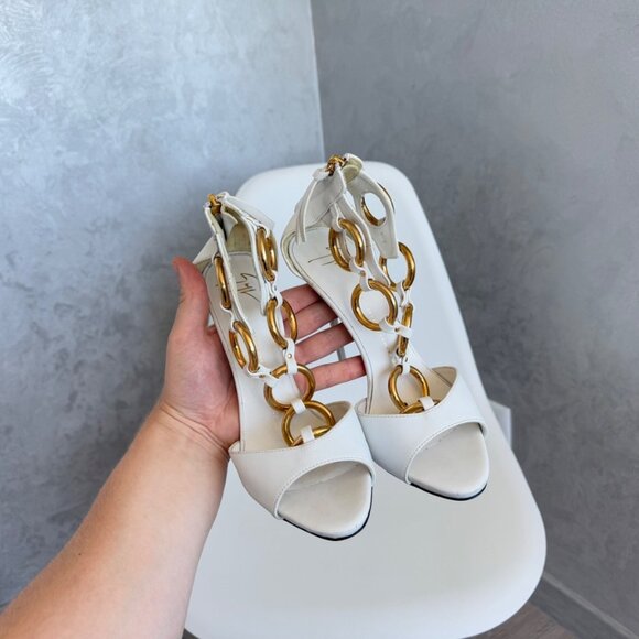 Giuseppe Zanotti Leather Heels - Picture 4 of 9